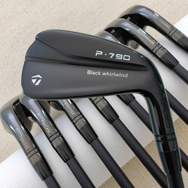 TaylorMade P790 Black Whirlwind iron Sets golf club 4~9PA 8pcs Right Handed